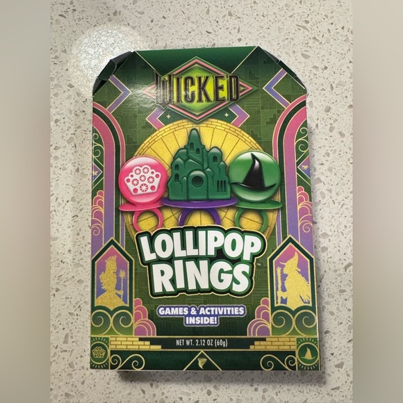 Wicked Other - Wicked Lollipop Rings Limited Edition Elphaba Hat, Glinda’s Crown,& Emerald City